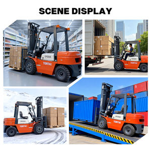 PENGIRIMAN GRATIS Mini Forklift 1.5 Ton 2 Ton 3 Ton 5 Ton Forklift Diesel Forklift Gudang dengan Perlengkapan - Product Image 3