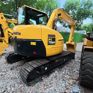 Presque neuf, puissant, petit projet de construction, excavatrice sur chenilles Komatsu PC78US d'occasion de 8 tonnes - Product Image 2