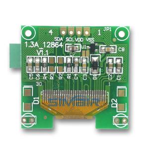Modul Layar LCD LED Putih Biru 128*64 I2C 4PIN 128x64 OLED 1.<span class=keywords><strong>3</strong></span> - Product Image 2