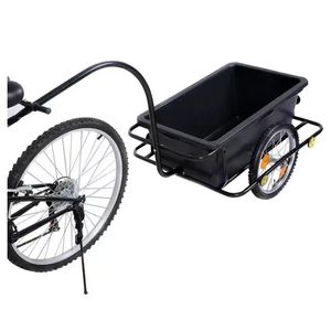 Remorque pliable pour vélo d'extérieur, avec poignée de rangement, porte-bagages - Product Image 3