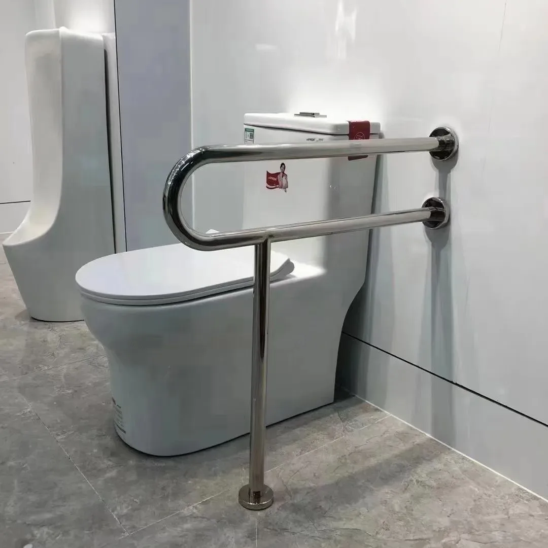 Haute qualité en acier inoxydable désactiver barre d'appui accessoires de salle de bain sécurité main courante handicapée personnalisé piscine Grab Rails