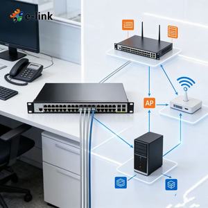 Switch Administrado L2+ de 48 Puertos 10/100/1000T 802.3at PoE + 4 Puertos 100/1000X SFP con Soporte VLAN - Product Image 4