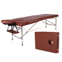 Tables et lits de massage à 3 sections Table de massage pour salon de beauté Lit spa Table pliante Lit de massage facial portable