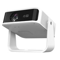 Mini projecteur de cinéma domestique intelligent 5G WiFi 720P HD, portable, LCD LED, Android 9, compatible 3D, 4K, 300 ANSI, 2 kg, rotatif