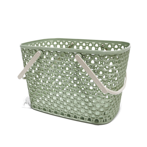 Cesta de Almacenamiento de Plástico Multifuncional Portátil de Alta Calidad para Uso Doméstico, para Juguetes, Frutas, Verduras y Almacenamiento en el Baño - Product Image 3