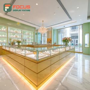 Muebles de Joyería de Alta Visibilidad para Tiendas Comerciales, Vitrina de Joyería Comercial con Superficie Pulida - Product Image 3