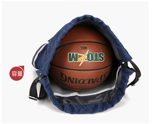 Premium Wet Dry Separated Drawstring <b>Backpack</b> with Custom Logo for Fitness Enthusiasts - Product Image 4