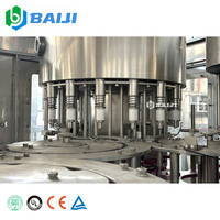 Usine d'embouteillage clé en main compacte avec PLC, écran tactile, conteneur, système RO automatique pour boissons, 2000 BPH, souffleur rotatif de bouteilles 350 ml et table de tri