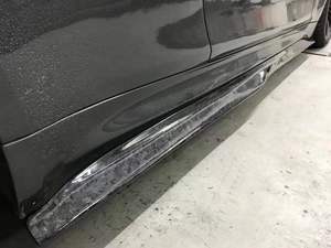 PSM tipo fibra de carbono labio extensión falda lateral cuerpo Kit para <span class=keywords><strong>BMW</strong></span> M4 M3 F80 F82 F83 piezas automotrices parachoques actualización <span class=keywords><strong>M2</strong></span> nuevo - Product Image 4