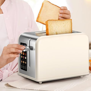 Tostadora Multifunción Inteligente de <span class=keywords><strong>2</strong></span> Rebanadas con Pantalla Digital - 7 Modos Preestablecidos, Versátil <span class=keywords><strong>para</strong></span> <span class=keywords><strong>Desayunos</strong></span> en Casa <span class=keywords><strong>para</strong></span> 1-<span class=keywords><strong>2</strong></span> <span class=keywords><strong>Personas</strong></span> - Product Image 4