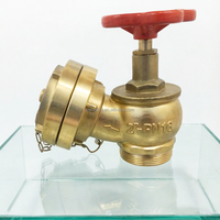 Katup Hidran Kebakaran Kuningan Storz, Katup Hidran Kebakaran Storz dengan Inlet Ulir atau Inlet Flens, Katup Selang Kebakaran TOWAY FIRE
