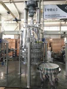 Mesin Pemisah Padat-Cair Saniter Industri Kelas GMP, Mesin Cuci dan Pengering, Filter Pengering Nutsche Berpenggerak - Product Image 5