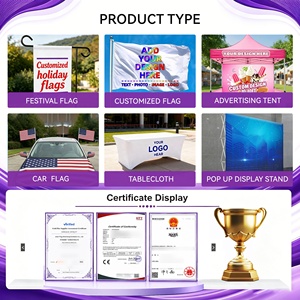 Bandera de Corona de León Persa Iraní Histórica, Seda Duradera de Poliéster, Impresión Digital UV Ecológica, Colores Personalizables, para Automóviles - Product Image 5