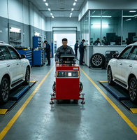 Simulateur de châssis de véhicule 220V Guangdong Amsxzo HY-380A, équipement de détection de défauts de suspension, service OEM ODM pour concessionnaires automobiles 4S