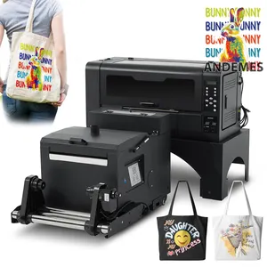 Factory Price A3+ DTF Printing Machine PET Film 33cm Width DTF Printer With Powder Shake Machine