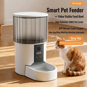 Comedero Automático para Gatos de 4L con Cámara HD, WiFi, Bluetooth, Control por Aplicación Inteligente, Dispensador de Comida Seca para Mascotas con Temporizador - Product Image 5