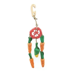 Juguete Masticable de Lufa para Hámster, Conejillo de Indias y Gerbil, para Moler Dientes, Diseño Moderno de Dibujos Animados, 30*9cm, Uso Interior y Exterior - Product Image 1