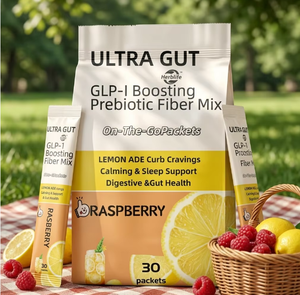 Integratore in Fibra Gut GLP-1 Booster, Riduttore di Cortisolo, Aiuto per <span class=keywords><strong>il</strong></span> Sonno, Glicinato di Magnesio, L-Teanina, Ashwagandha, Vitamina D, Senza Zucchero - Product Image 4