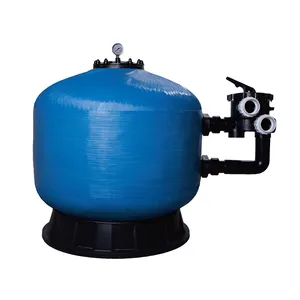 Hot sale Easy To Install Side Mounted Sand Filter Water Treatment Fiberglass Filter De Piscina Machine For Inground Pool