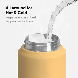 Bulk 18Oz Vacuüm Geïsoleerde Roestvrijstalen Waterfles Met Uitloopdeksel Thermische Vacuümfles Houd Koud En Warm - Product Image 3