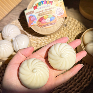Juguete Blandito de Dumpling de Levadura de Ascenso Lento, Relleno de Harina, Juguete Antiestrés Súper Suave con Vaporizador - Product Image 5