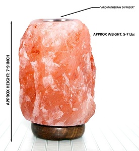 בריא קריסטל ההימלאיה מלח מנורת & שמן מפזר - Product Image 3