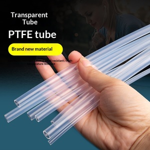 Tube Cylindrique Transparent Résistant aux Acides et aux Alcalis, Résistant aux Hautes Températures, PTFE/<span class=keywords><strong>PFA</strong></span>/FEP/F46 - Product Image 1
