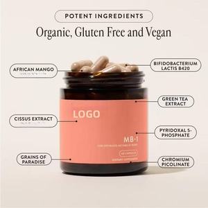 Extrait de thé vert MB 1, capsules brûle-graisses 30 jours, soutien immunitaire et poids sain, 60 capsules, vitamine B6, chrome, probiotiques - Product Image 3