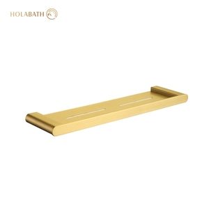 Étagère <span class=keywords><strong>de</strong></span> rangement en acier inoxydable Golden SUS304 Étagère <span class=keywords><strong>de</strong></span> douche Étagère <span class=keywords><strong>de</strong></span> rangement pour <span class=keywords><strong>salle</strong></span> <span class=keywords><strong>de</strong></span> <span class=keywords><strong>bain</strong></span> - Product Image 2