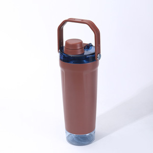 Çok Fonksiyonlu Modern Taşınabilir 590 ml Büyük Çift Cidarlı Vakumlu Paslanmaz Çelik İzoleli 6-12 Saat Termal Sızdırmaz Spor <span class=keywords><strong>Protein</strong></span> - Product Image 3