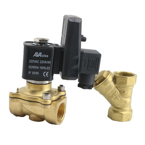 Vanne de <span class=keywords><strong>vidange</strong></span> automatique électronique temporisée pour <span class=keywords><strong>compresseur</strong></span> d'air, AC 220V, 1/2 pouce - Product Image 2