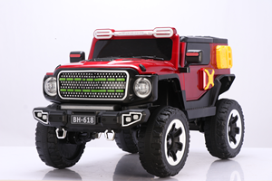 Penjualan terlaris 12V dua tempat duduk roda elektrik naik mobil bertenaga baterai Off-Road musik kendaraan isi ulang mainan untuk anak-anak - Product Image 2