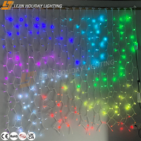 Guirlandes lumineuses LED de Noël intelligentes programmables certifiées RoHS pour l'extérieur avec indice de protection IP67, matériau en caoutchouc, gradation possible, garantie de 2 ans