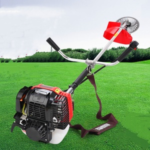 Industrial Grade 4-Stroke Gas-<b>Powered</b> Lawn Mower Side Hanging Knapsack <b>Brush</b> Cutter Multi-Functional Grass Trimmer for Home HX-1 - Product Image 2