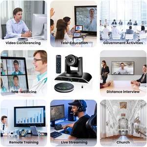 10x <span class=keywords><strong>Zoom</strong></span> USB3.0 HD-MI caméras de conférence PTZ avec haut-parleur USB Blue Tooth système de diffusion <span class=keywords><strong>en</strong></span> direct de réunion <span class=keywords><strong>en</strong></span> <span class=keywords><strong>ligne</strong></span> - Product Image 4