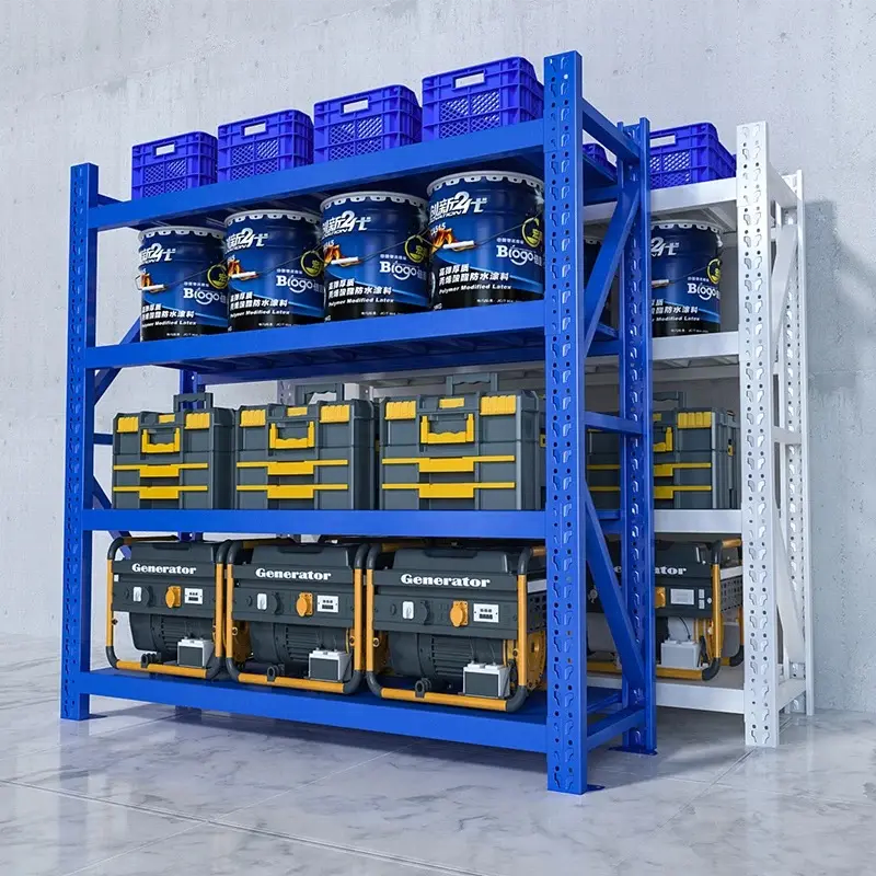 Light Heavy Duty Warehouse Shelves Equipment