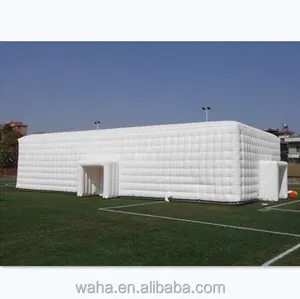 Aangepaste Giant Opblaasbare Big Air Ice Cube Bubble Tent Opblaasbare Kubus Voor Party Bruiloft Promotionele Huis Tenten