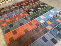 Ubin atap logam berlapis batu, lembaran gatal atap logam kualitas tinggi 0.3/0.4/0.45/0.5mm
