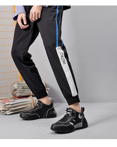 รองเท้าผ้าใบผู้ชายทรงสูง สไตล์ลำลองสำหรับฤดูร้อนปี 2026 บุผ้าฝ้าย พื้นหนา สีขาว เหมาะสำหรับเดิน - Product Image 6