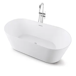 Seawin Free Standing Tub Soaking Acrylic Bathtub