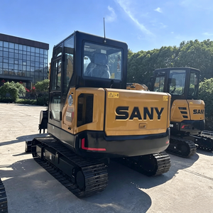 Excavatrice hydraulique compacte SANY SY55U de 5,8 tonnes, excavatrice sur chenilles pour la construction - Product Image 5