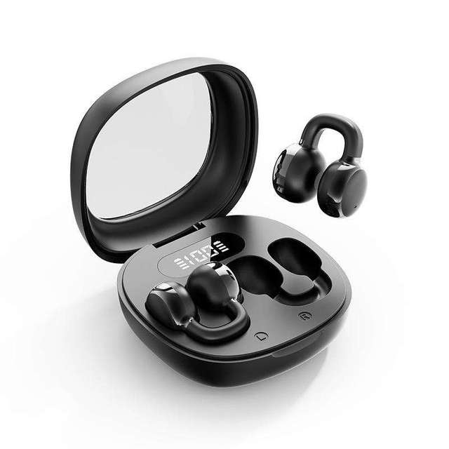 X31 TWS Wireless Headset Digital Display Stereo Sound Earphone Touch Ear Clip Wireless Headphones for Non-Noise Cancelling
