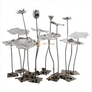 ประติมากรรมรูปทรงเกลียว M111 304 ทำจากสแตนเลสสะท้อนแสง ดีไซน์แบบอาร์ตเดโค ทนทานอเนกประสงค์ กันน้ำ ติดตั้งบนพื้น สำหรับใช้งานสาธารณะ - Product Image 6