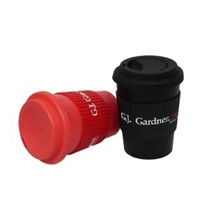 wholesale 12oz custom sublimation plastic coffee cups of pp material coffee cup supplier manufacturers reusable coffee cups