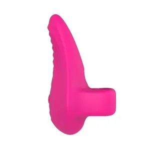 착용 진동기 자극기 에로틱 제품 섹스 토이 여성을위한 미니 작은 손가락 진동기
