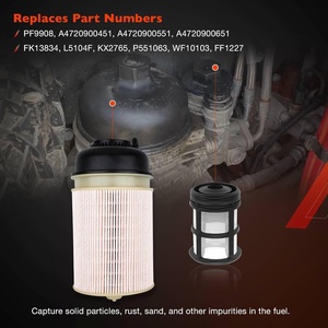Kit de Filtro de Combustible y Separador de Agua para Camiones FS19915 PF9908 P551005 DD15 <span class=keywords><strong>ESI</strong></span> 777 para Freightliner Cascadia/ DD13/DD16 2013-2019 - Product Image 3