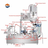 Petite machine industrielle commerciale entièrement automatique pour la fabrication de lait de soja de petite capacité