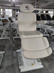 Table de massage <span class=keywords><strong>électrique</strong></span> à 4 moteurs avec revêtement en cuir PU et éponge haute densité, pliable et portable pour salon, spa et usage commercial - Product Image 4