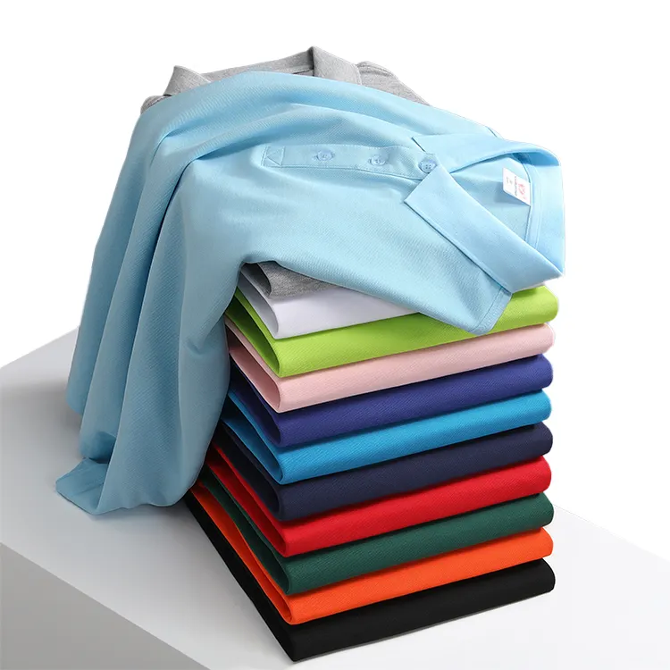 थोक मूल्य उच्च गुणवत्ता यूनिसेक्स पोलो शर्ट कस्टम मुद्रण लोगो डिजाइन 100% कपास आकस्मिक मुद्रण पुरुषों की गोल्फ पोलो टी शर्ट