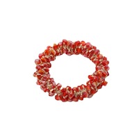 Koreanischer Stil Einfacher Personalisierter Kristall-Haarring Armband Handgefertigt Hochelastisch Doppelnutzung für Damen-Pferdeschwanz Mori-Stil